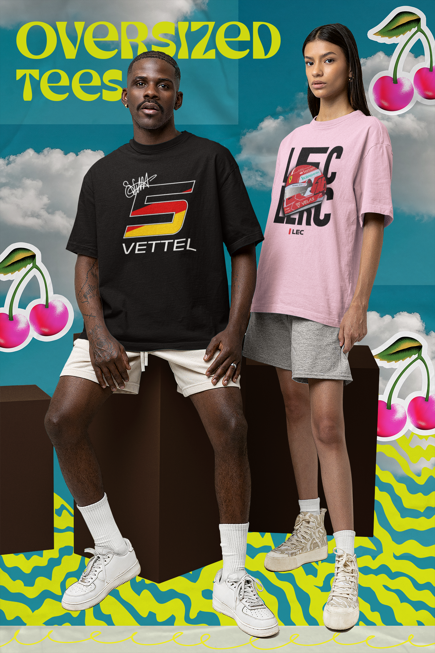 F1 Oversized Tees