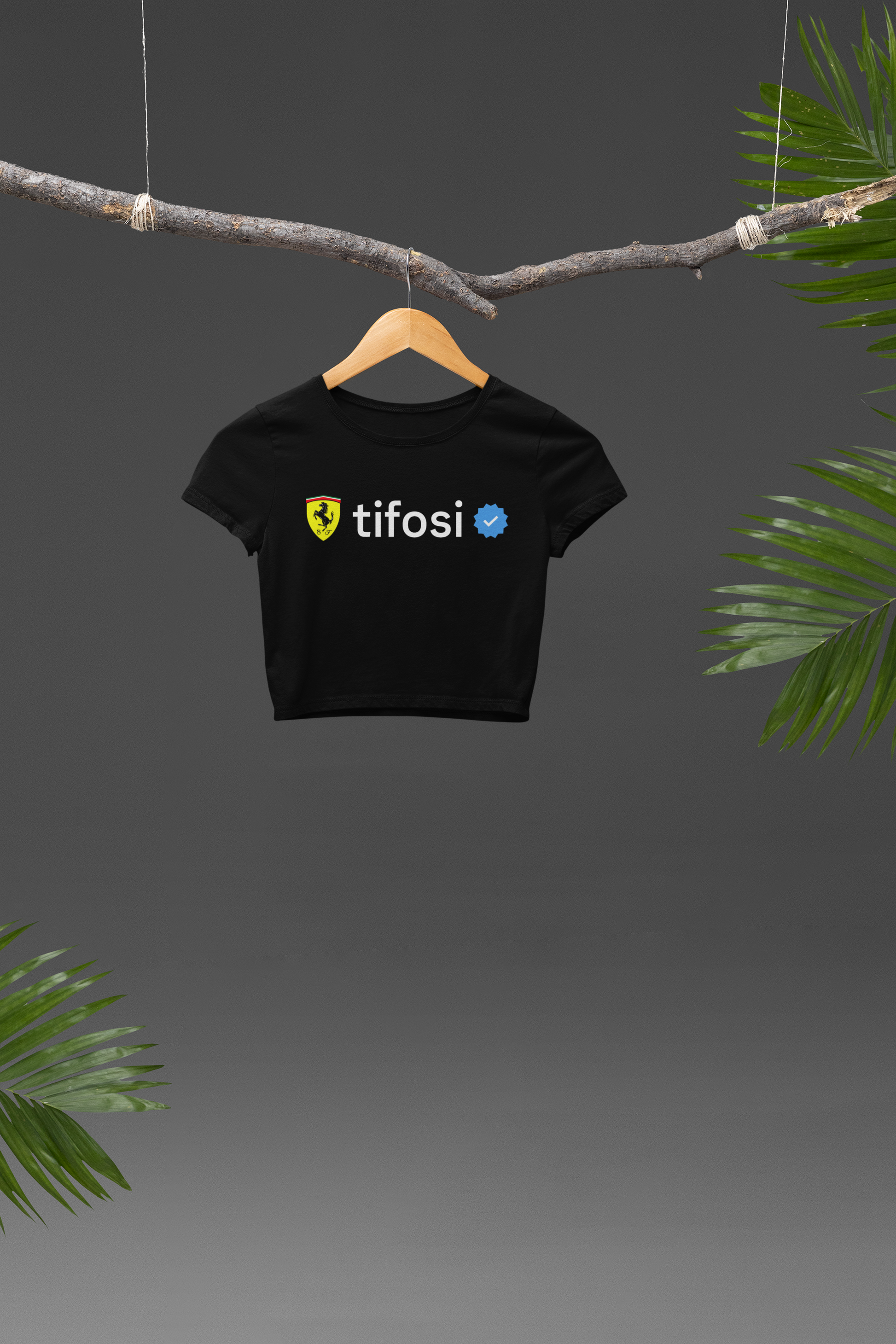 Formula 1 Tifosi Crop Top