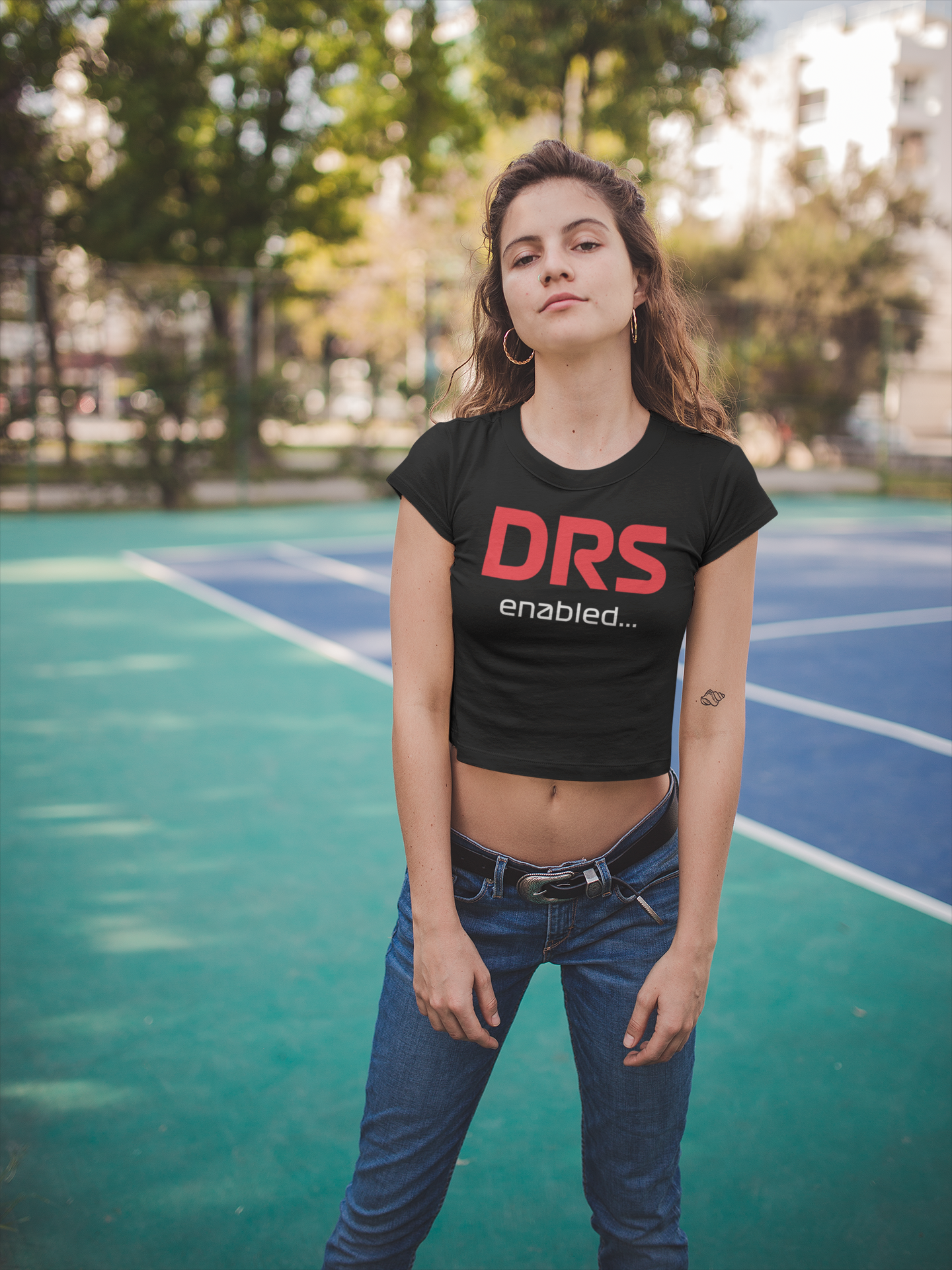 Formula 1 DRS Enabled Crop Top