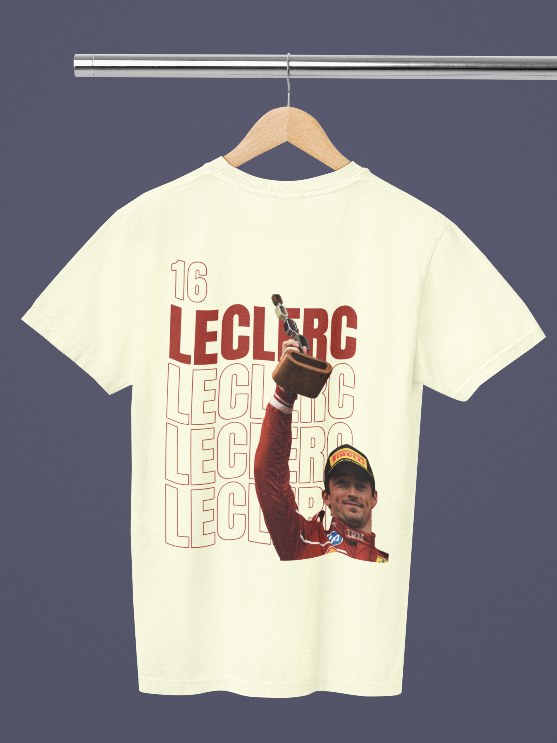 boxbox Oversized T-shirt Charles Leclerc