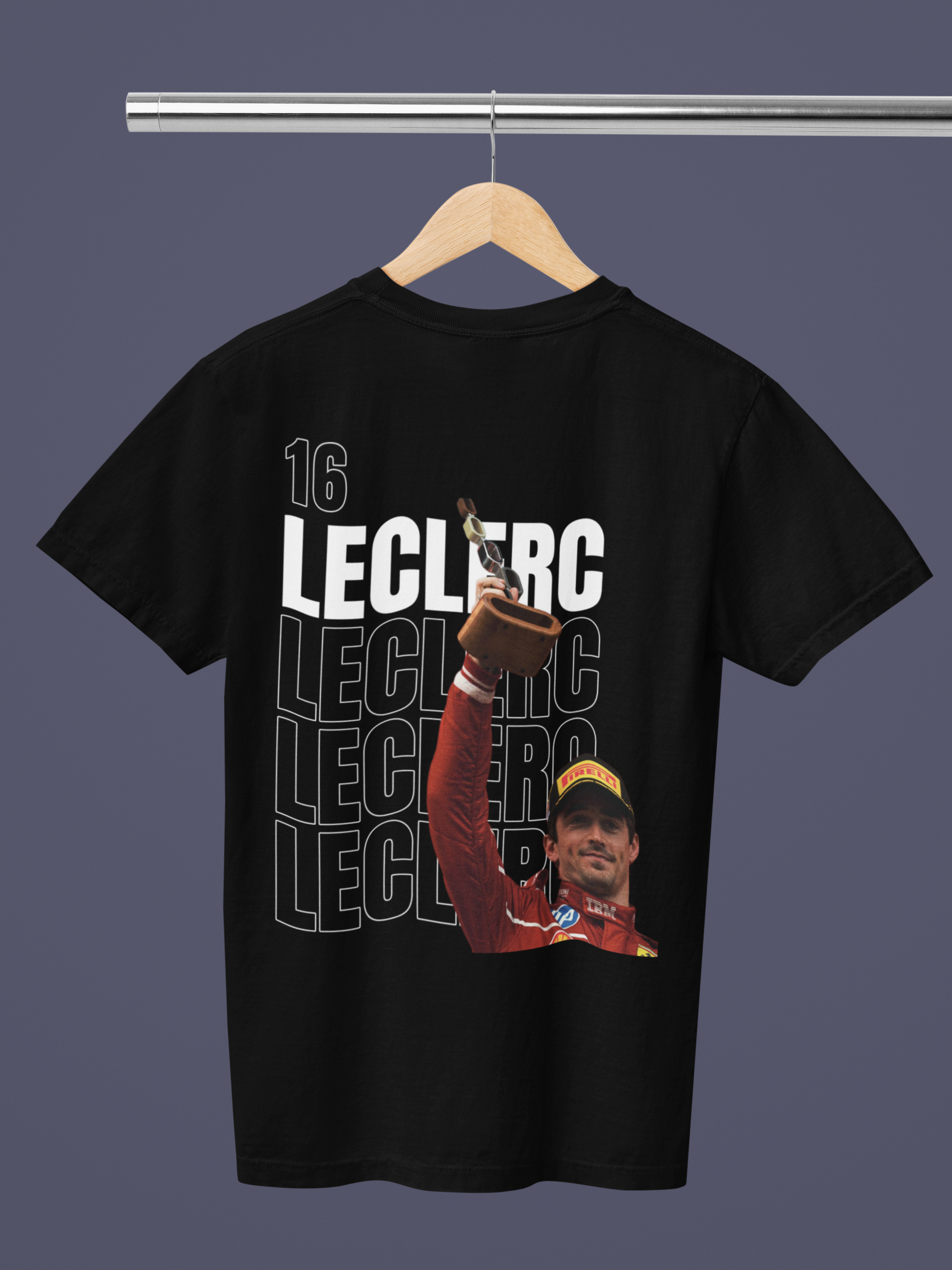 boxbox Oversized T-shirt Charles Leclerc
