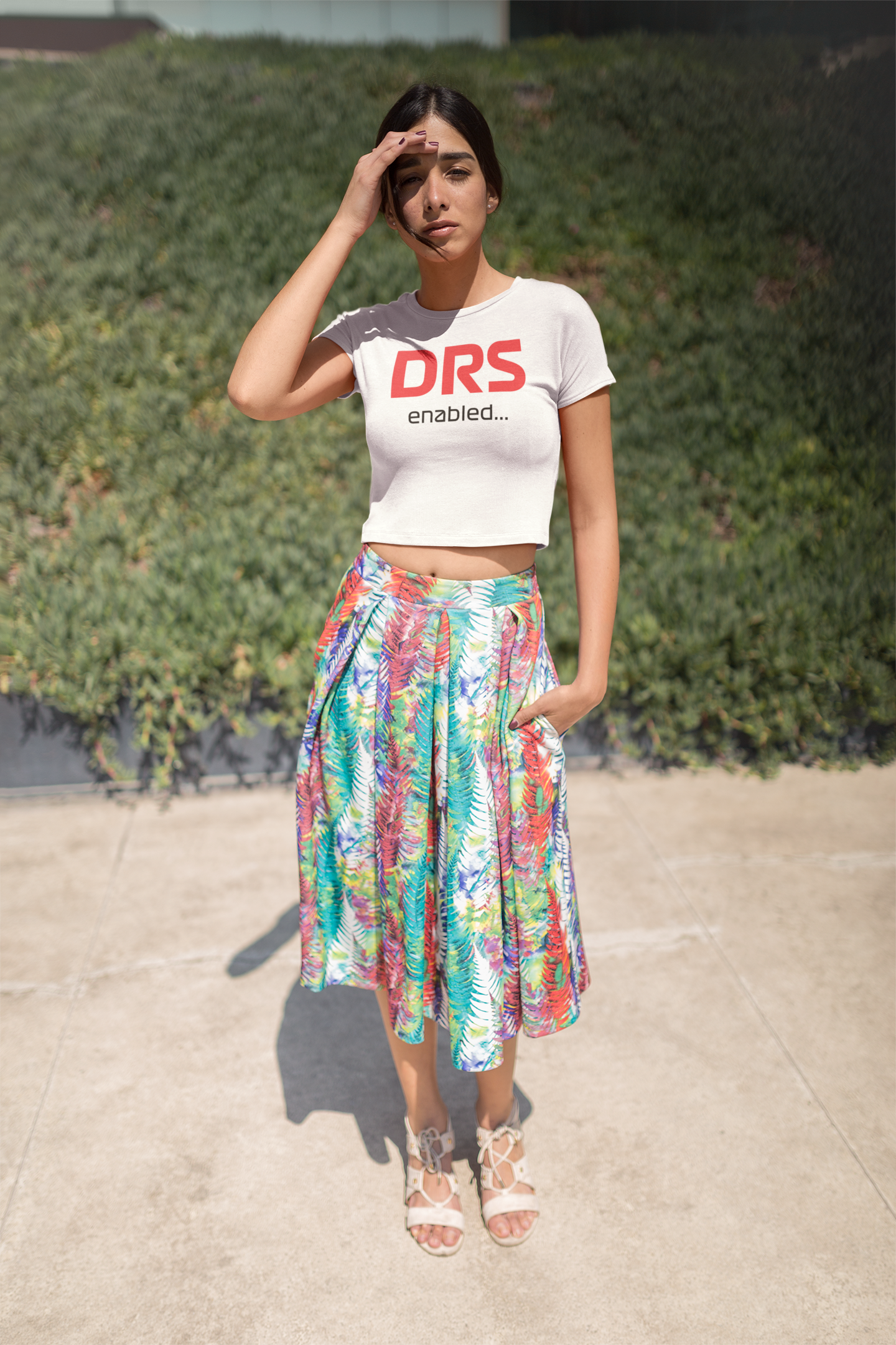 Formula 1 DRS Enabled Crop Top