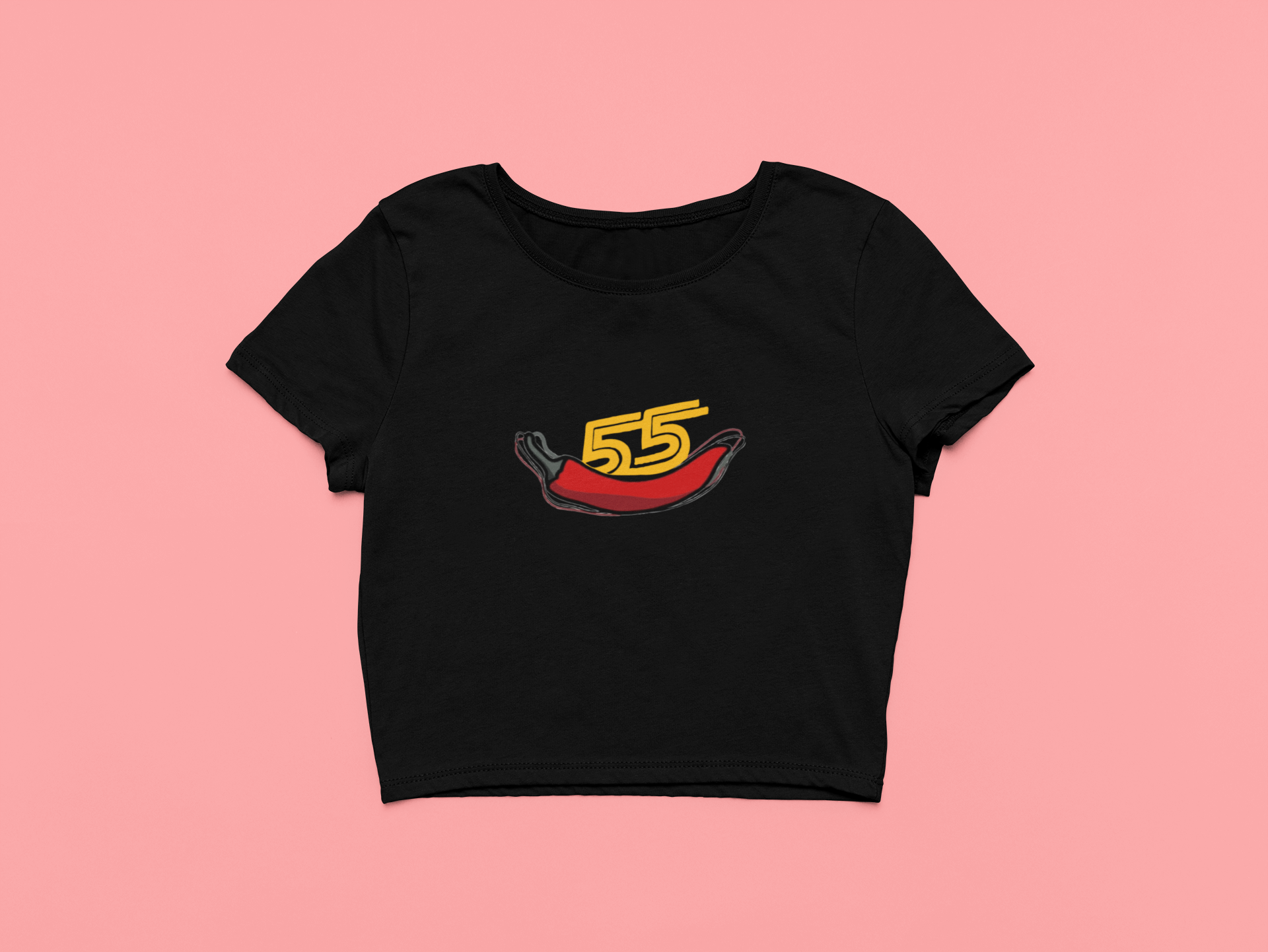Formula 1 Chilli Crop Top