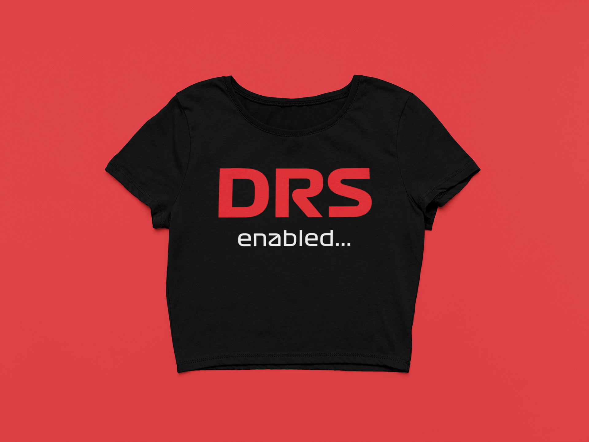 Formula 1 DRS Enabled Crop Top