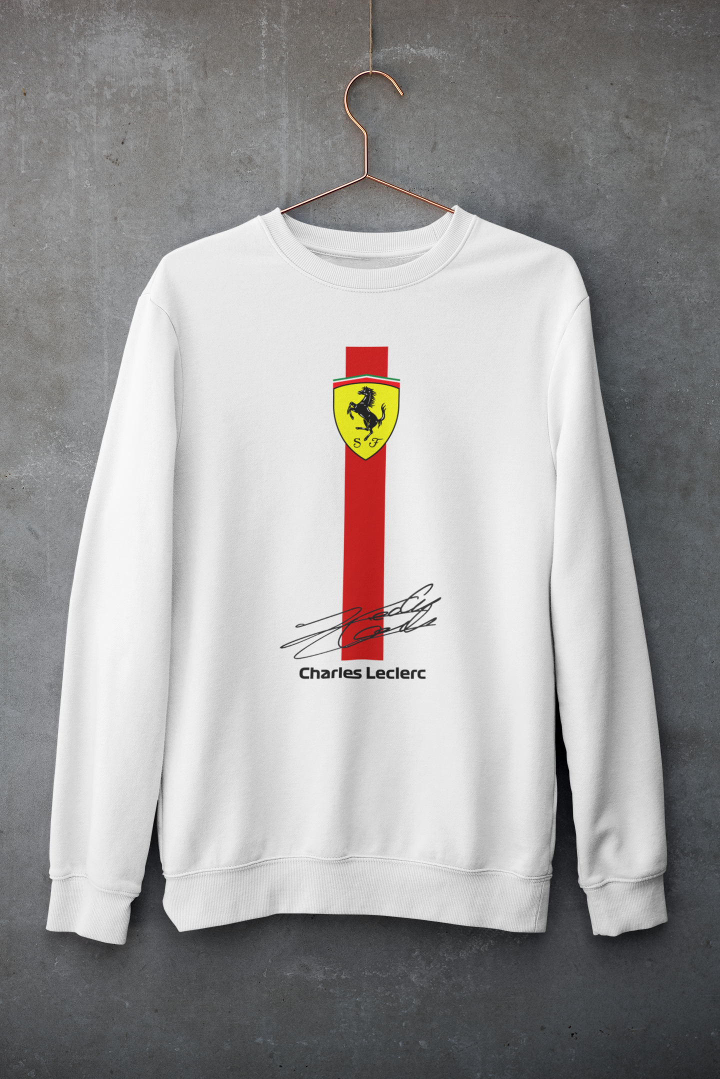 F1 Sweatshirt Charles Leclerc Ferrari - boxbox