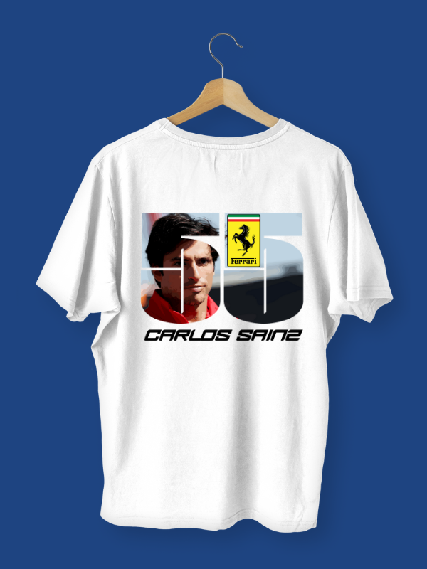 boxbox Oversized T-shirt Carlos Sainz 55