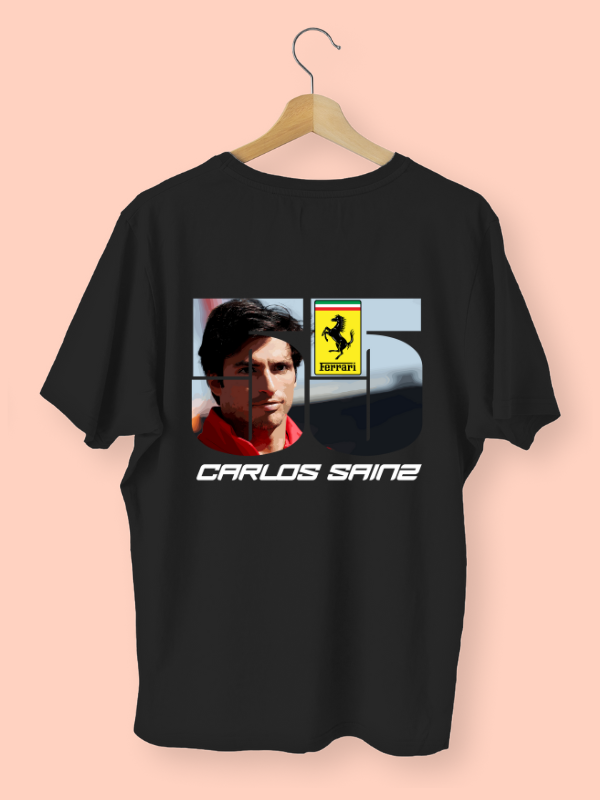 boxbox Oversized T-shirt Carlos Sainz 55