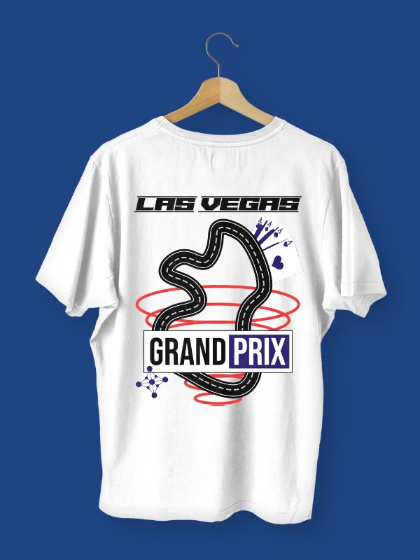 boxbox Oversized T-shirt Las Vegas GP