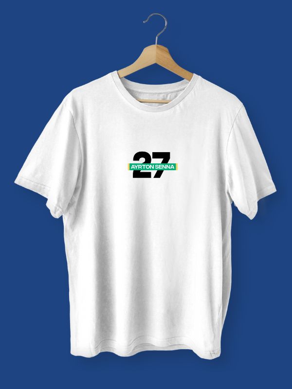 Ayrton Senna Formula 1 Oversized T-shirt