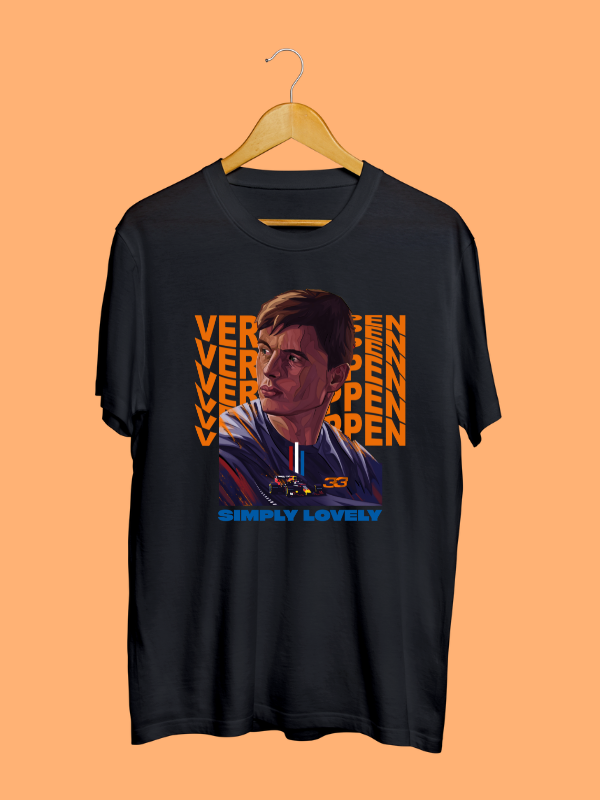 Formula 1 Max Verstappen Simply Lovely T-Shirt - boxbox