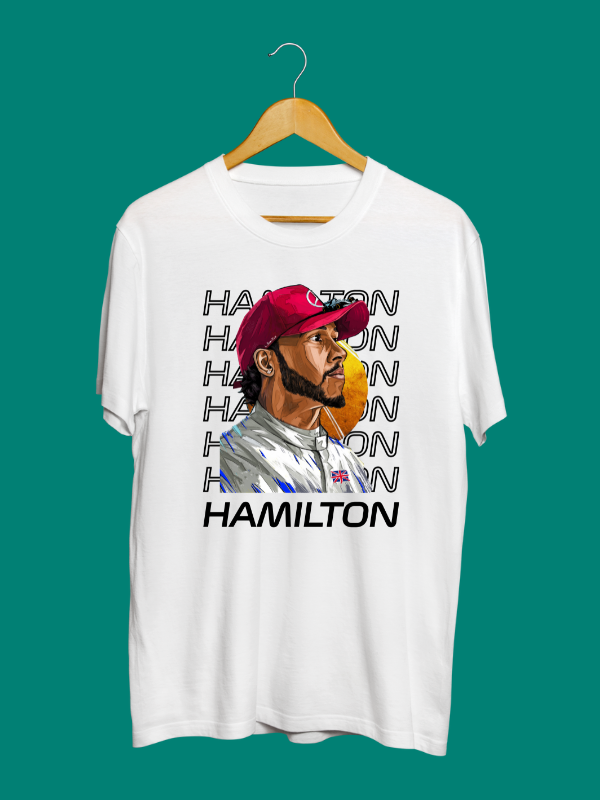 I drew Lewis Hamilton for my art class. I think it turned out OK! (done  with Adobe Draw) : r/formula1
