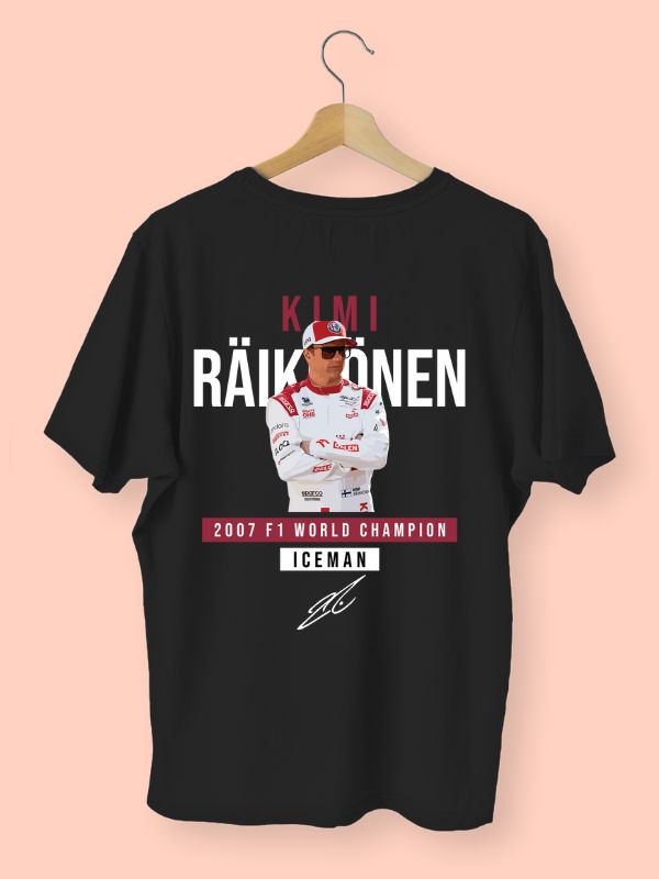 Kimi Räikkönen Formula 1 Oversized T-shirt