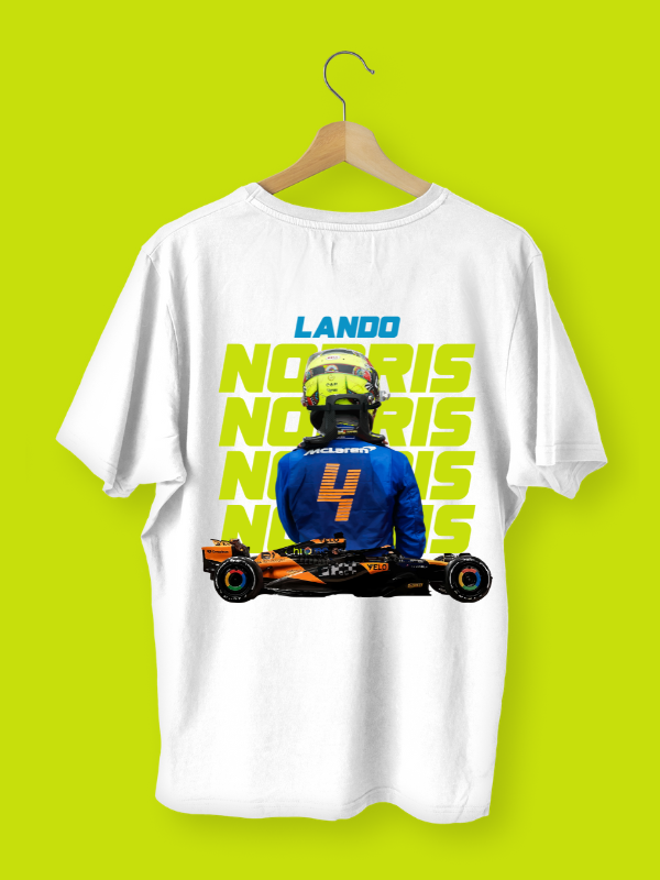 Lando Norris Formula 1 Oversized T-shirt