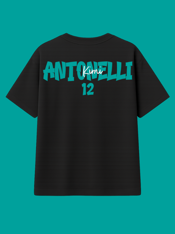 Kimi Antonelli 12 Formula 1 Oversized T-shirt