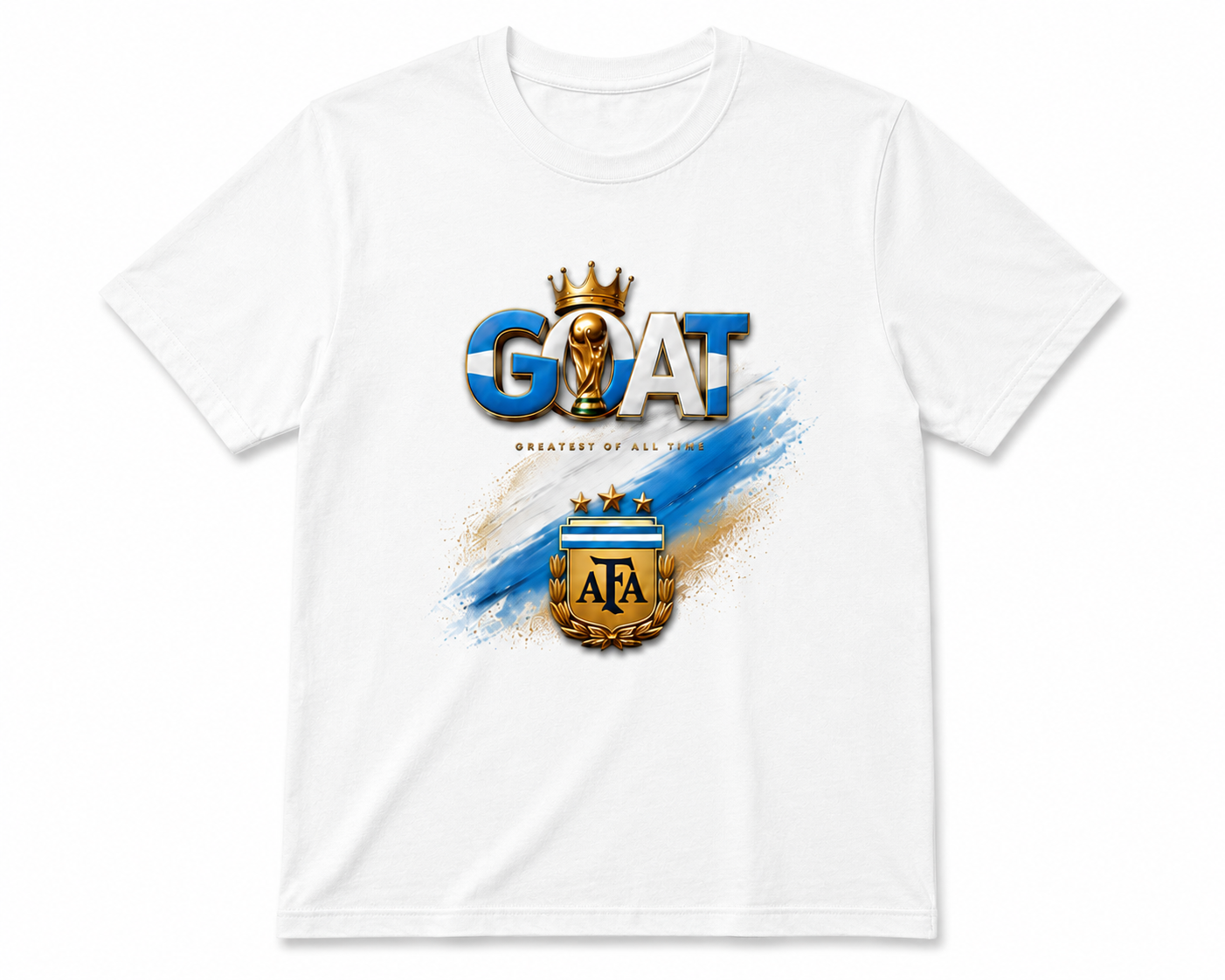 GOAT Lionel Messi World cup Tshirt
