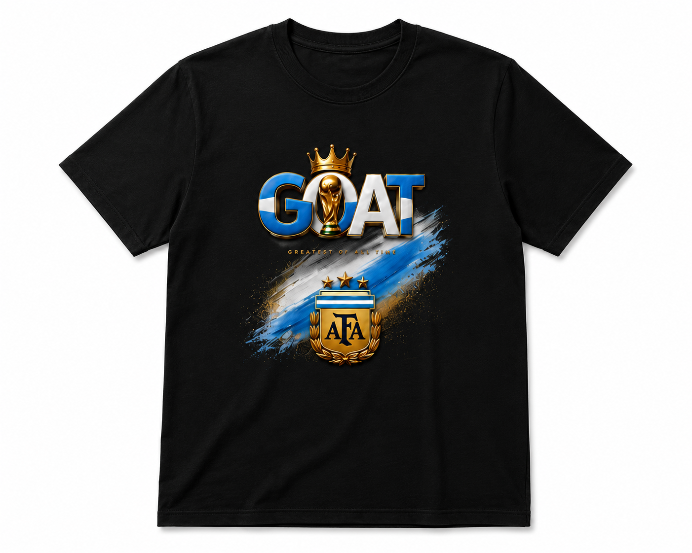 GOAT Lionel Messi World cup Tshirt