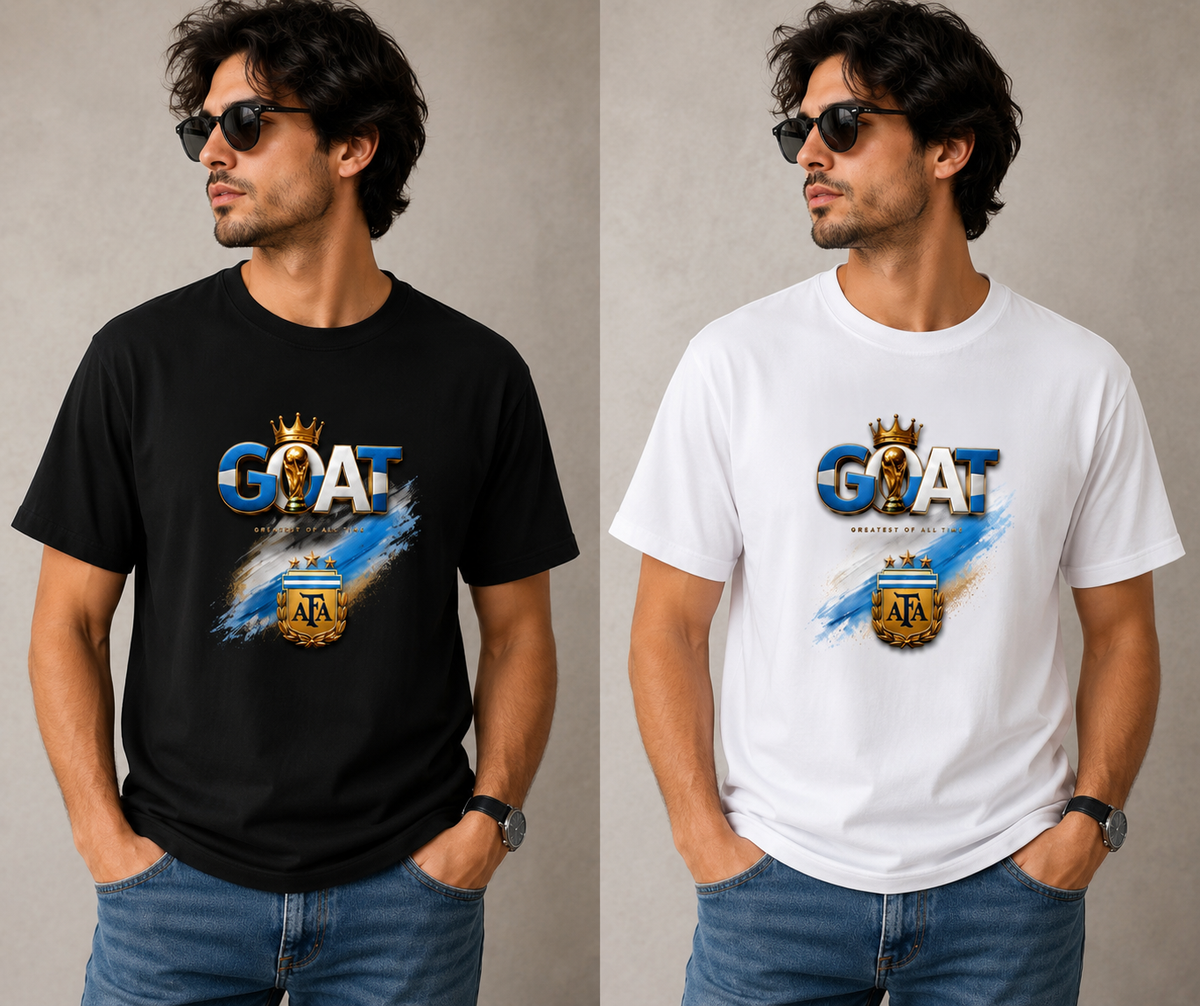 GOAT Lionel Messi World cup Tshirt