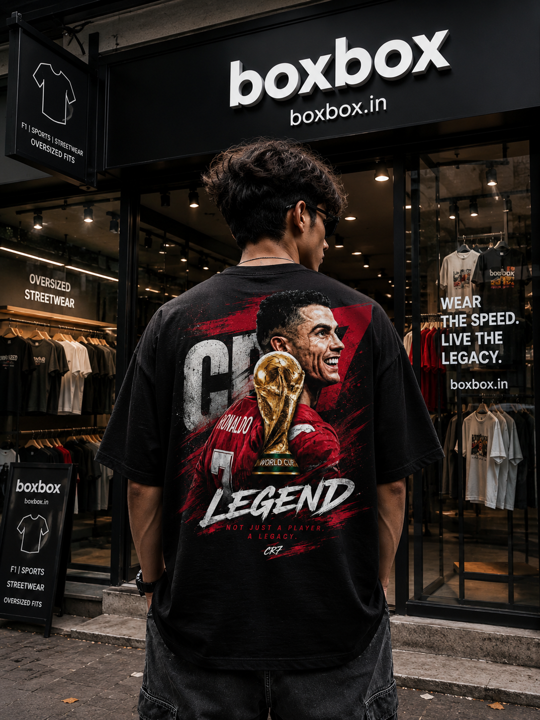 Cristiano Ronaldo Oversized Tshirt