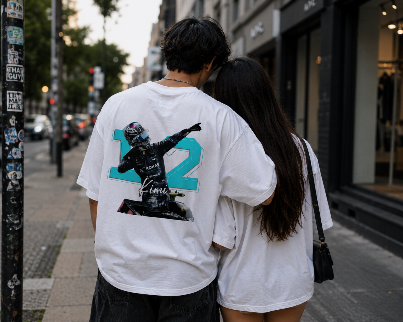 Kimi Antonelli Winning Style1 Formula 1 Oversized T-shirt
