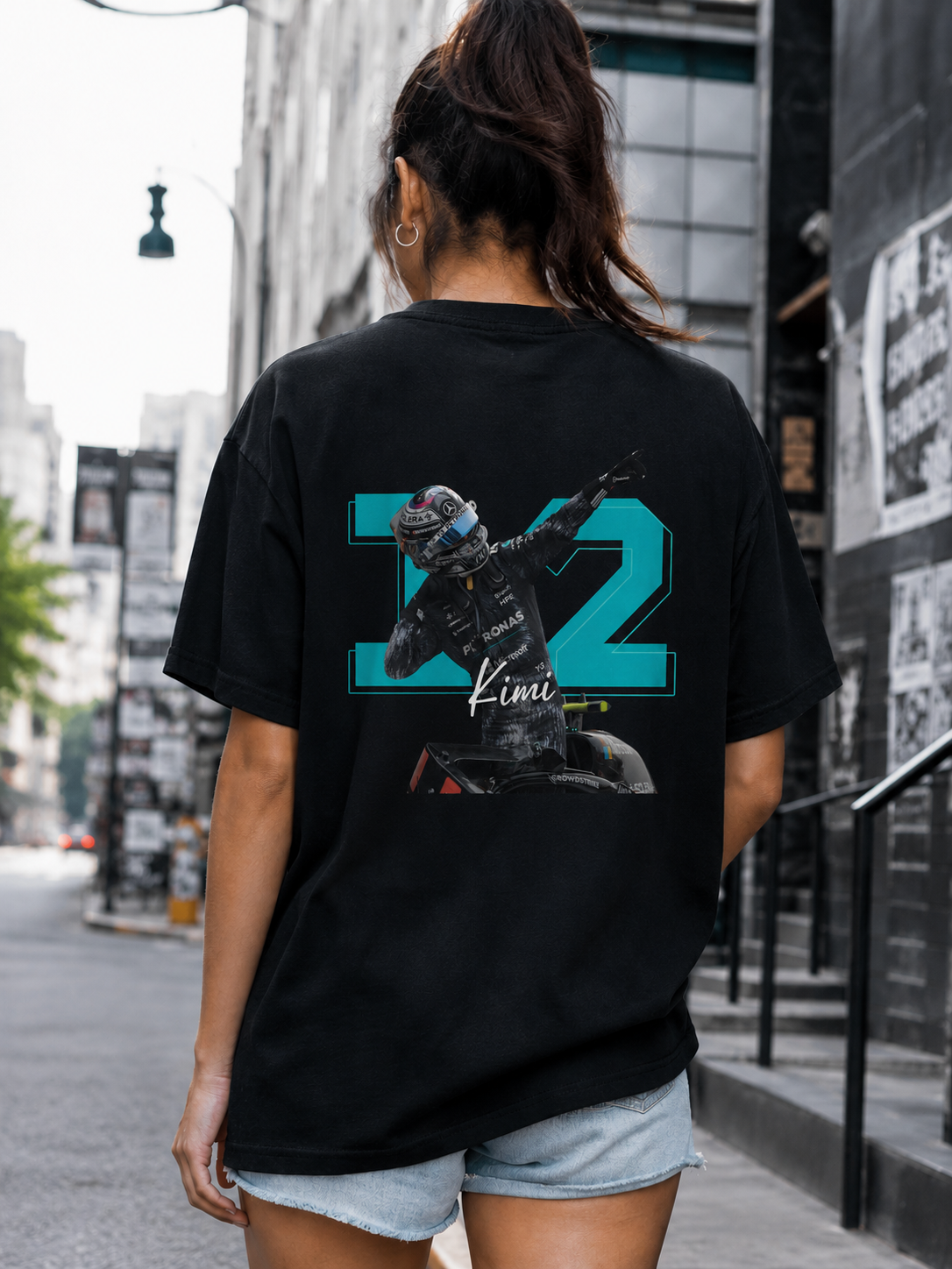 Kimi Antonelli Winning Style1 Formula 1 Oversized T-shirt