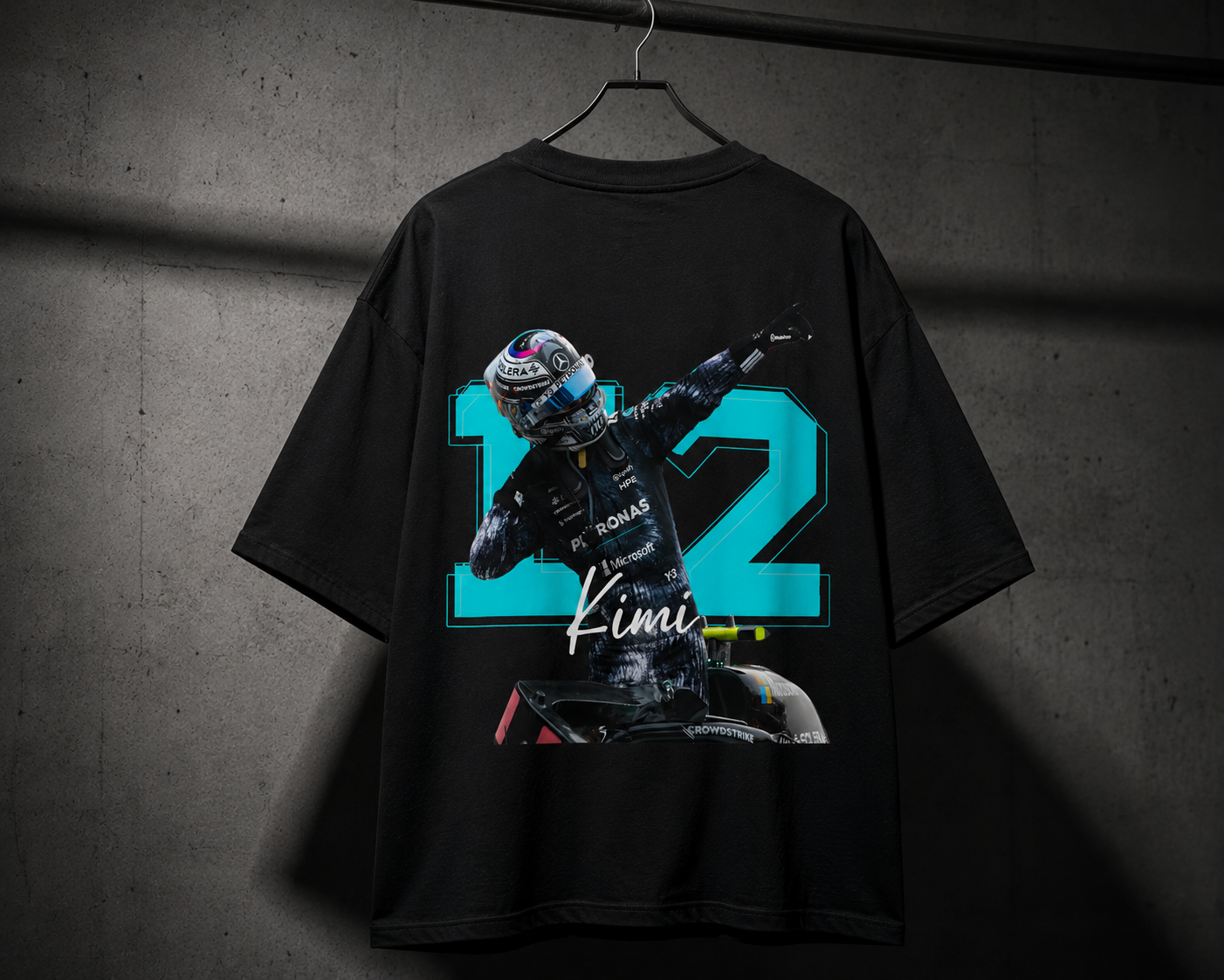 Kimi Antonelli Winning Style1 Formula 1 Oversized T-shirt