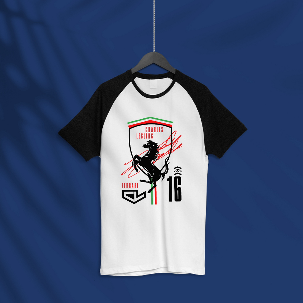 Charles Leclerc CL Raglan Tshirt