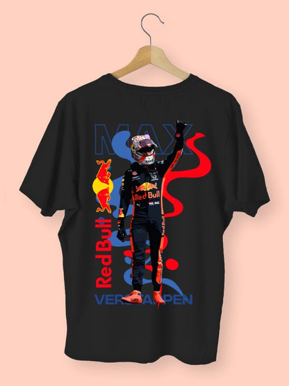boxbox Oversized T-shirt Max Verstappen Red Bull