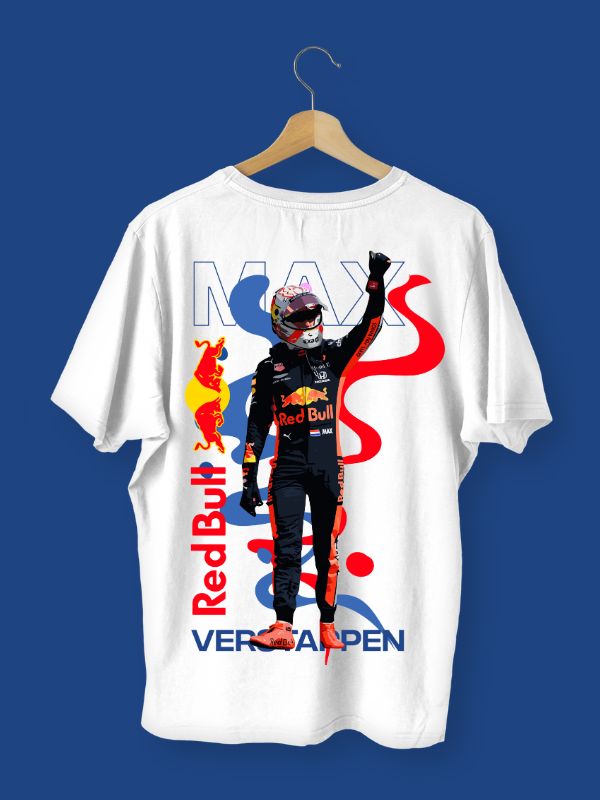 boxbox Oversized T-shirt Max Verstappen Red Bull