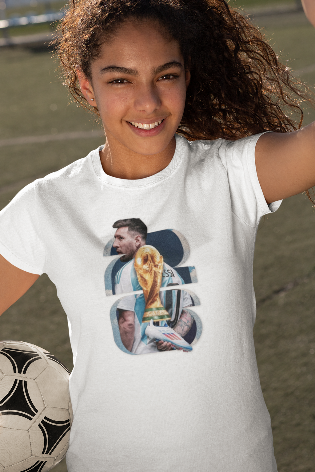 Lionel Messi World cup Tshirt