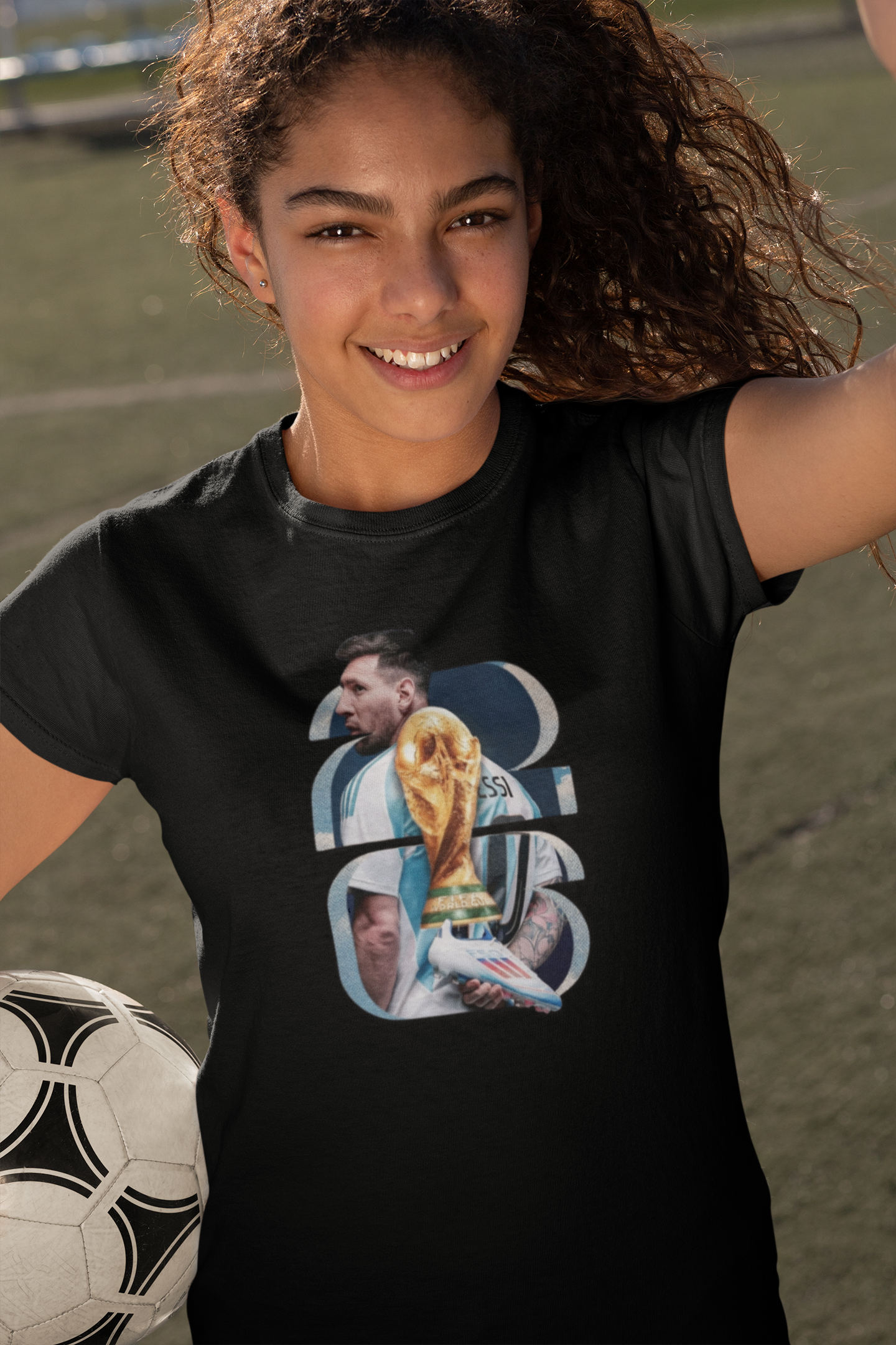 Lionel Messi World cup Tshirt