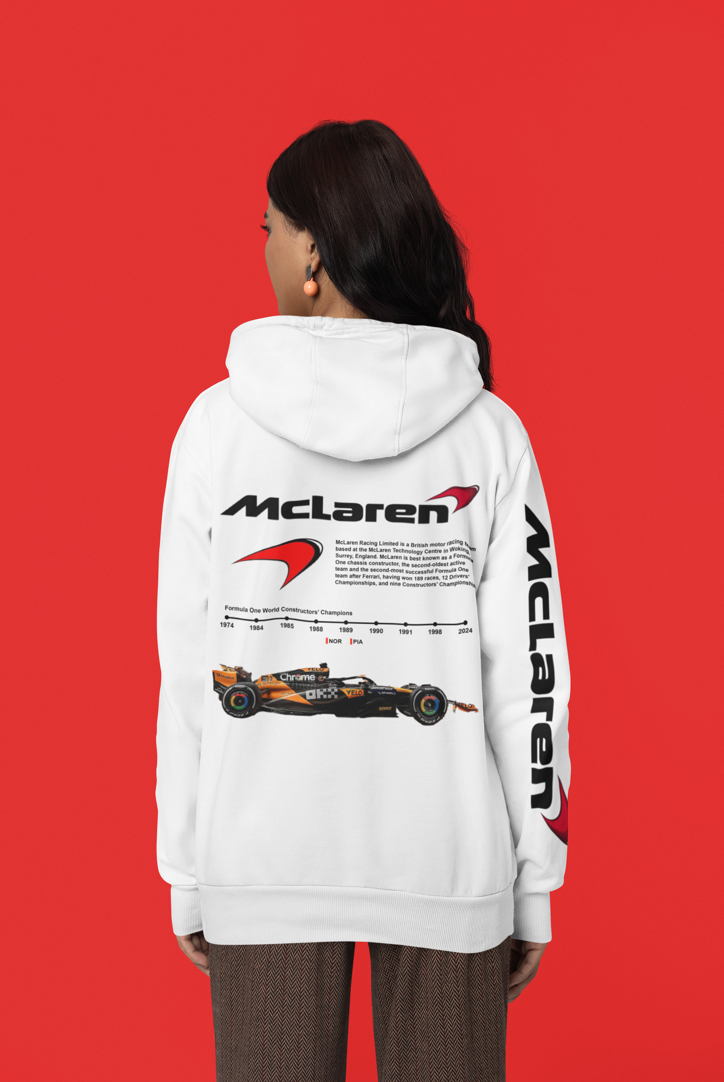 Formula 1 Mclaren Team Hoodie