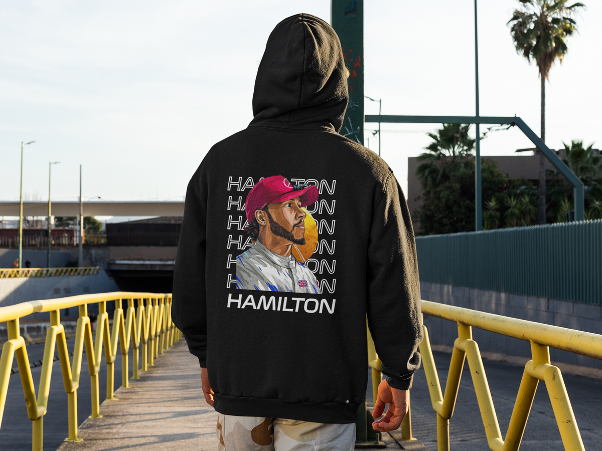 Formula 1 Lewis Hamilton Sketch Hoodie - boxbox