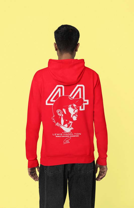 Formula 1 Lewis Hamilton Sketch Ferrari Hoodie