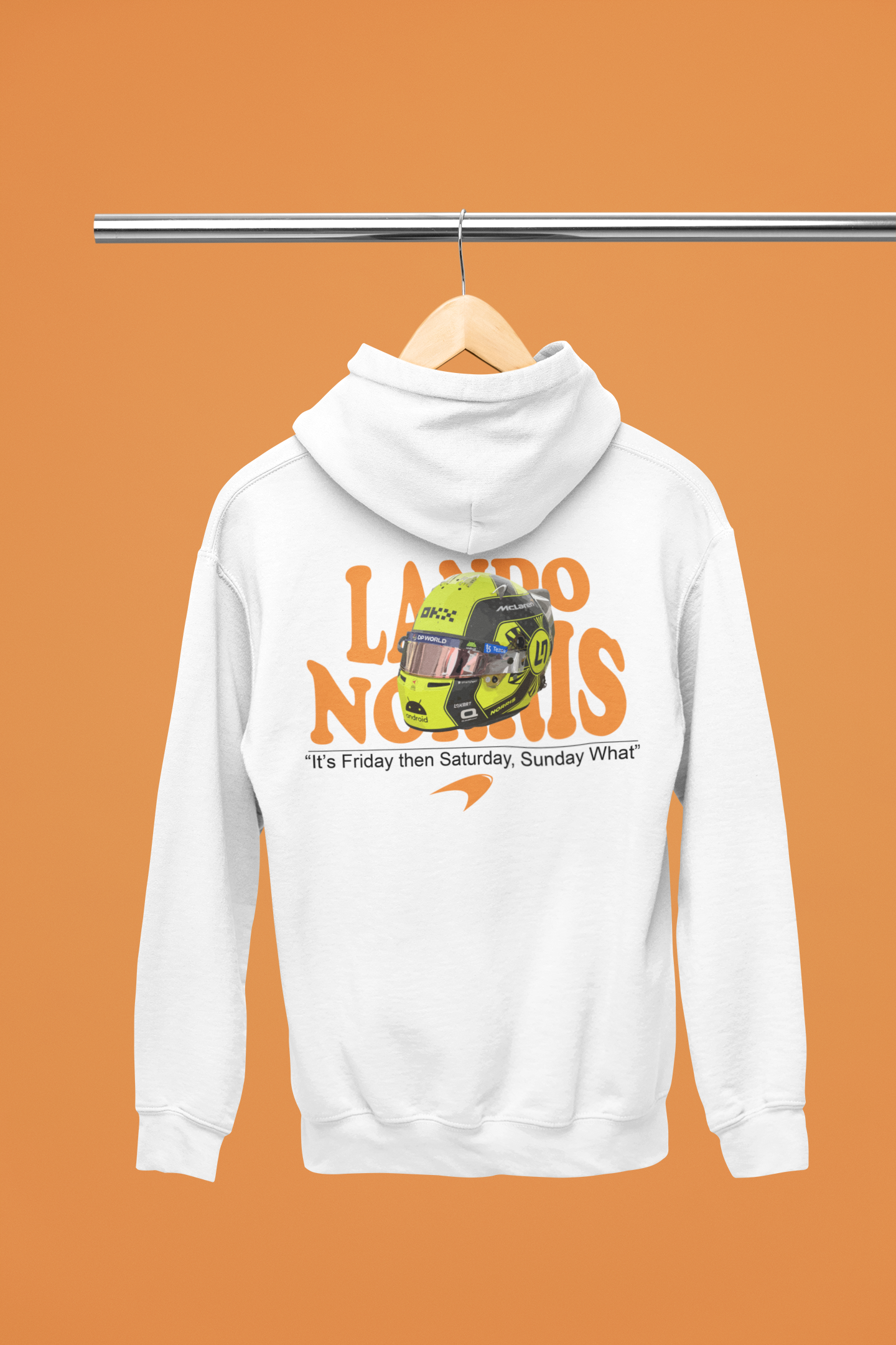 Formula 1 Lando Norris Helmet Hoodie