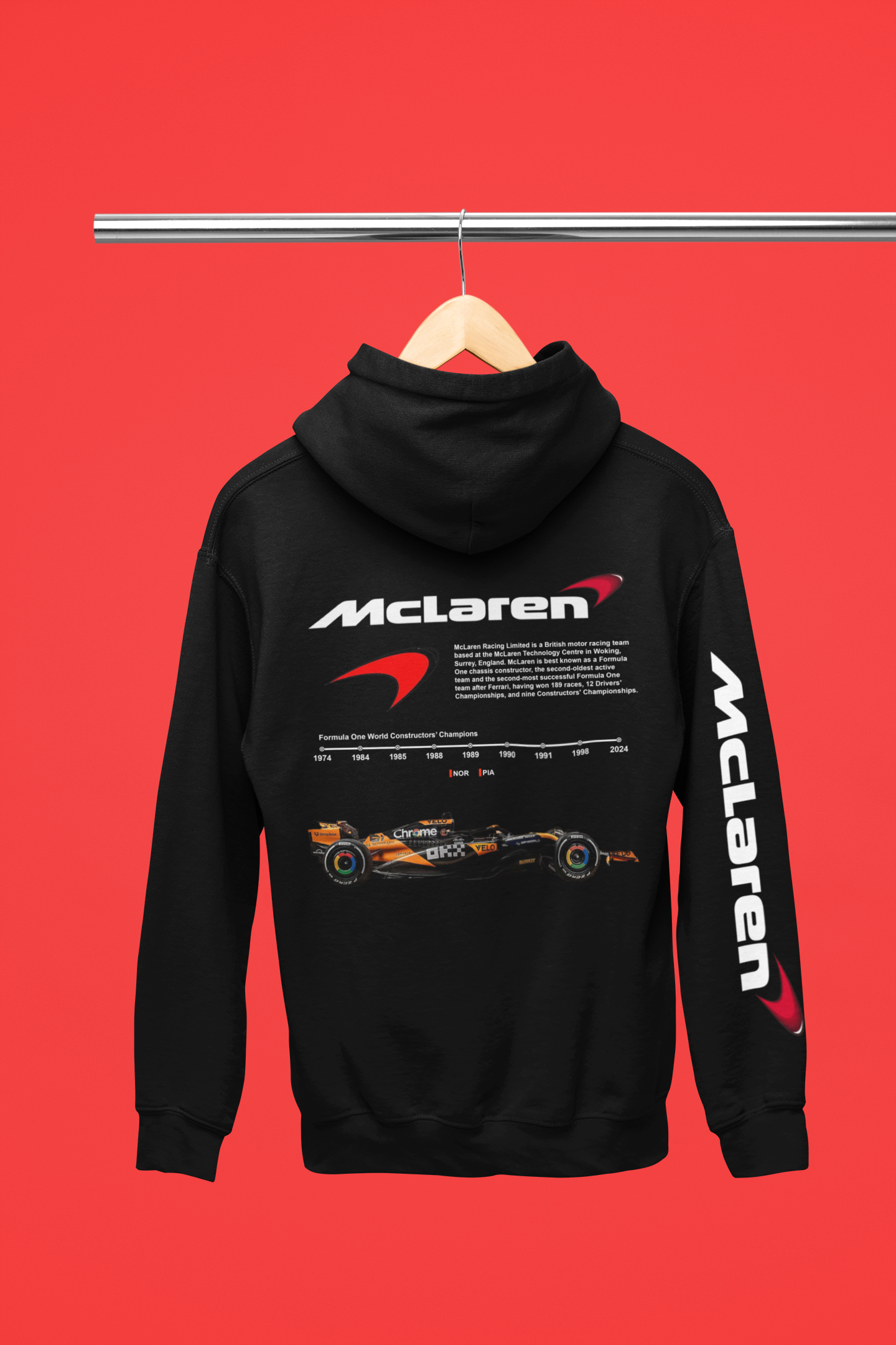 Formula 1 Mclaren Team Hoodie