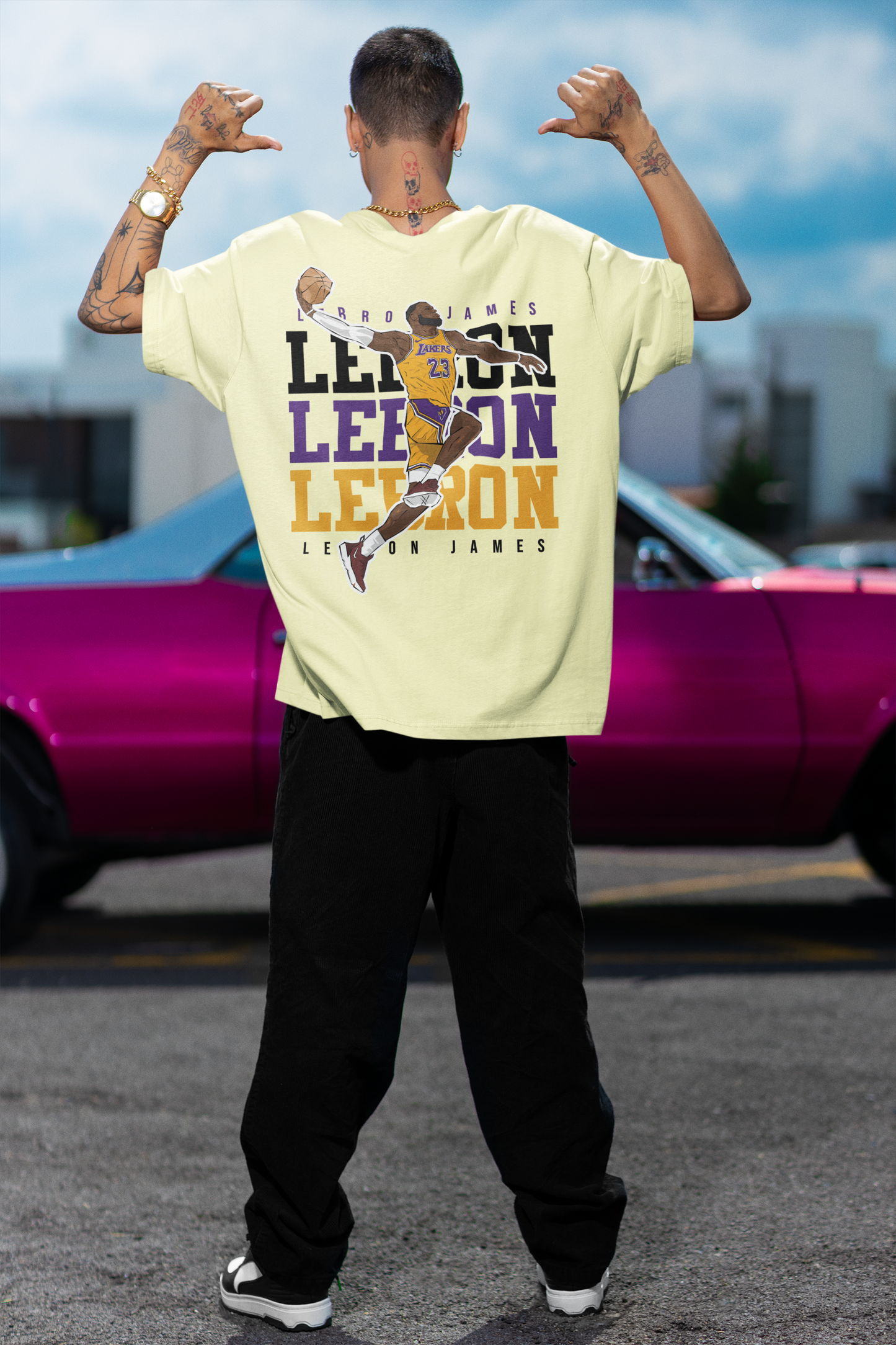 Lebron James Oversized Tshirt