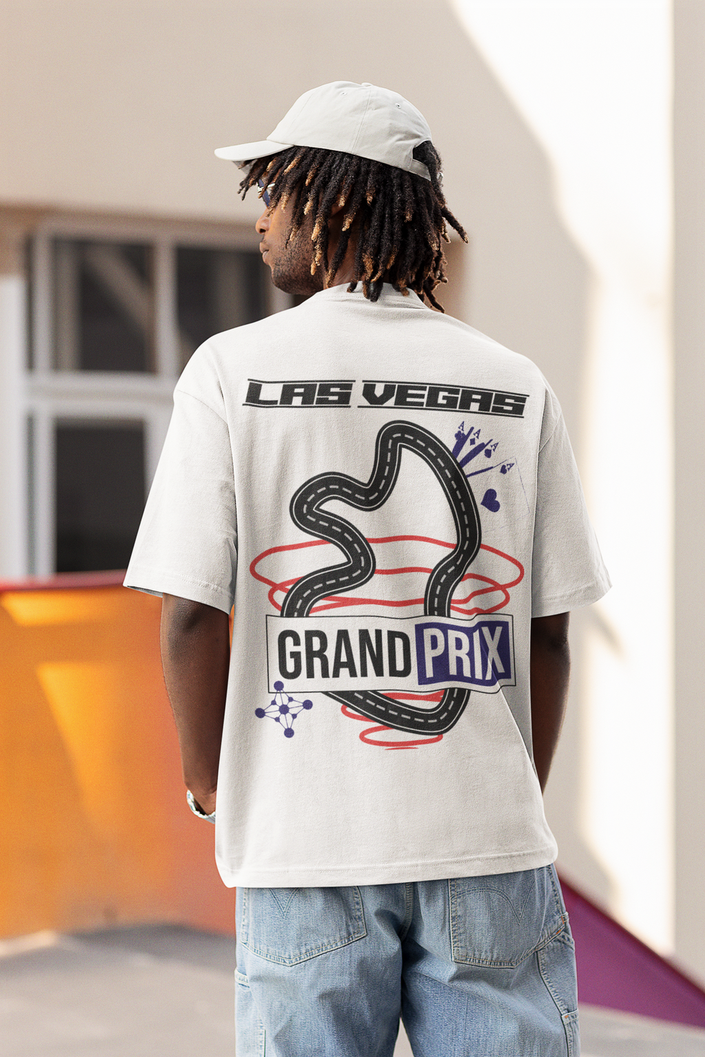 boxbox Oversized T-shirt Las Vegas GP