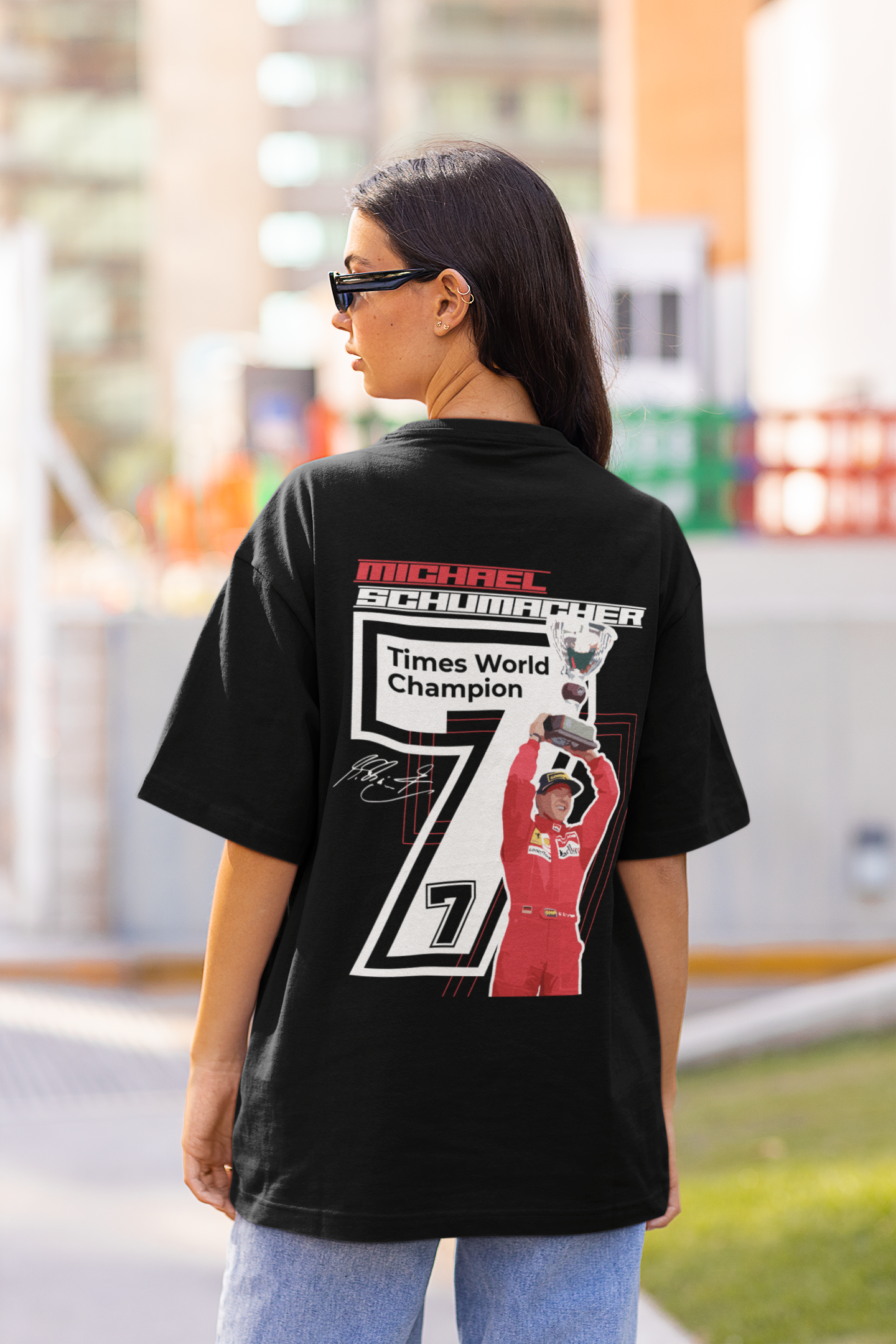 boxbox Oversized T-shirt Michael Schumacher