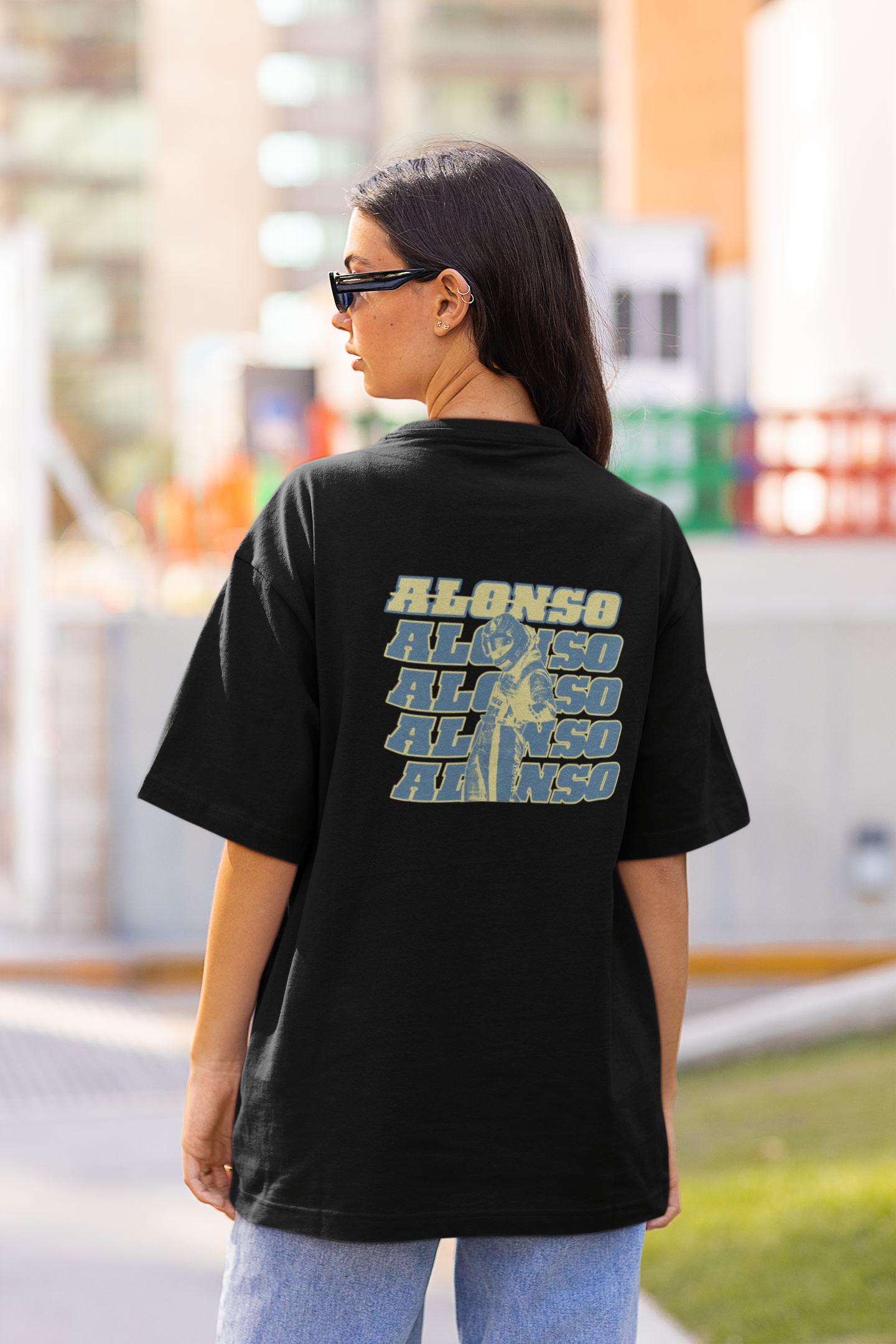 boxbox Oversized T-shirt Fernando Alonso - boxbox