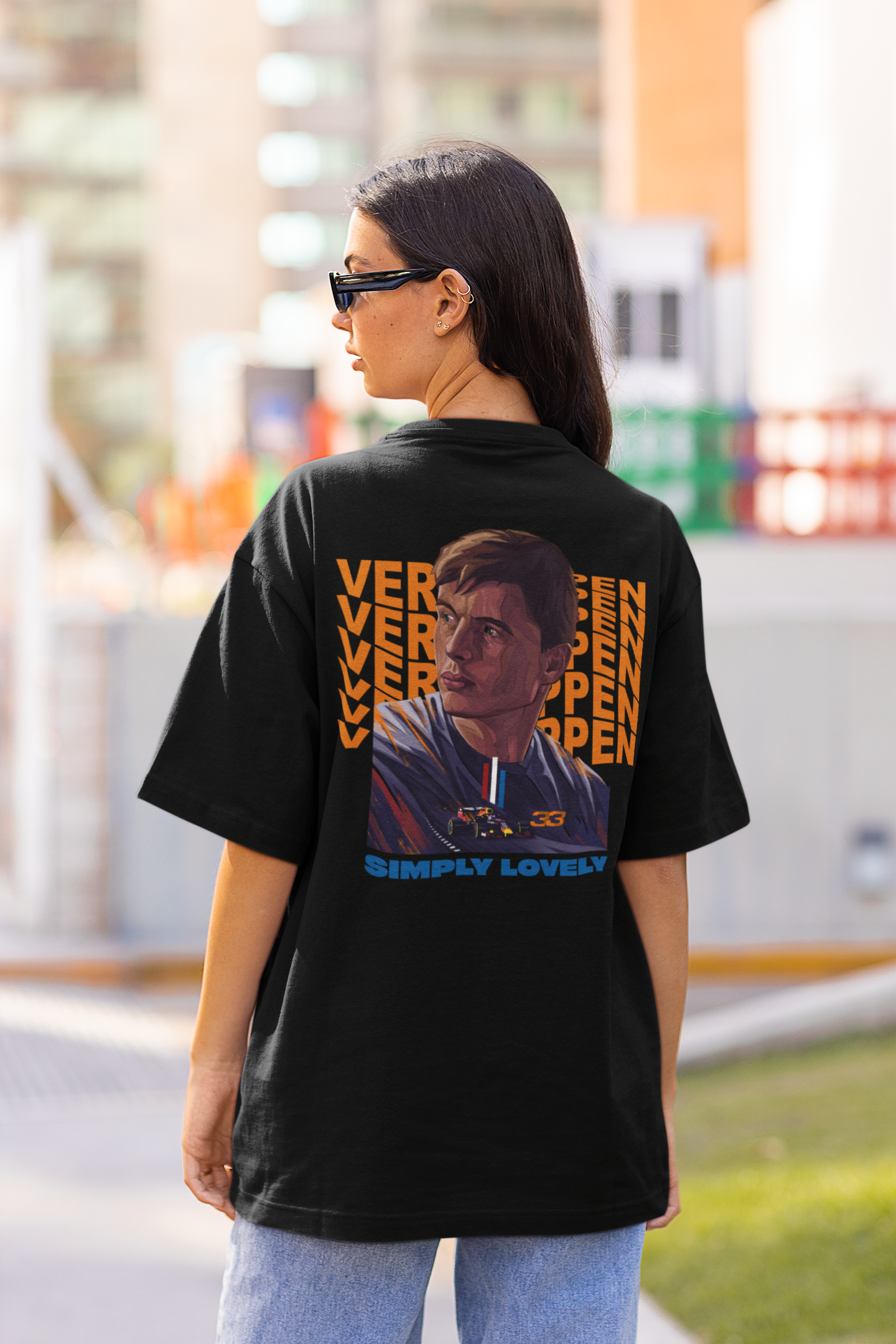 boxbox Oversized T-shirt Verstappen Simply Lovely - boxbox