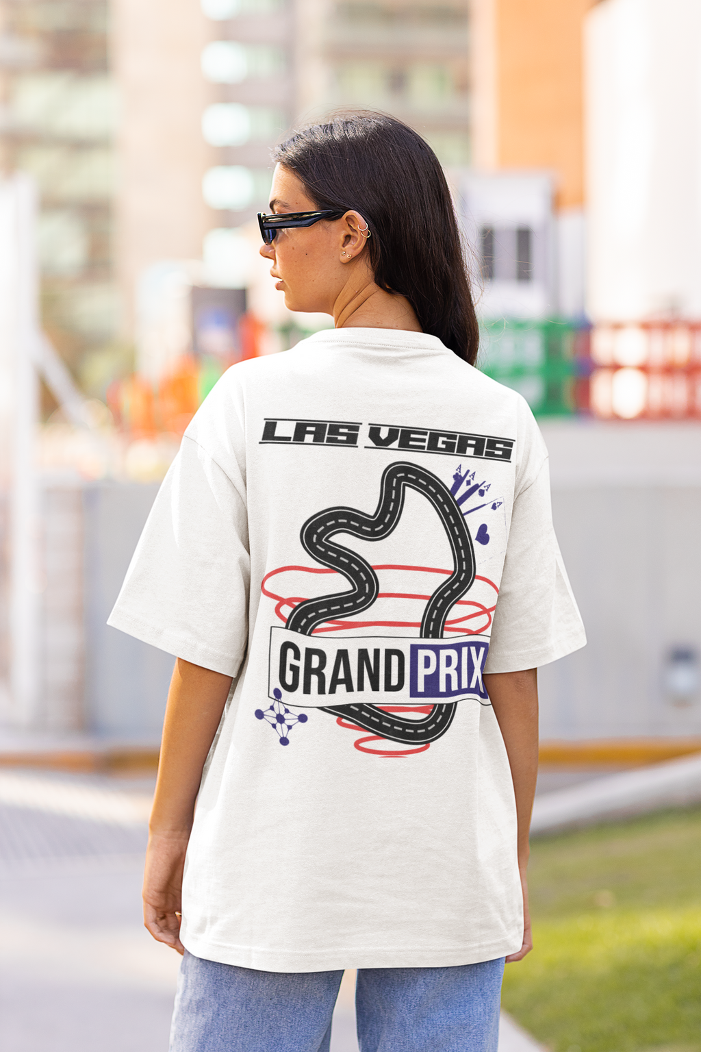 boxbox Oversized T-shirt Las Vegas GP