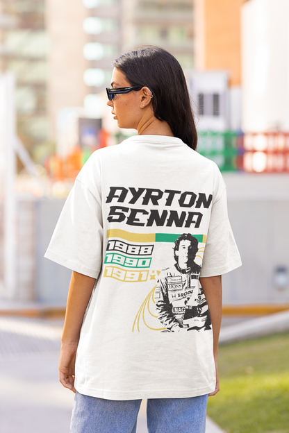 boxbox Oversized T-shirt Ayrton Senna