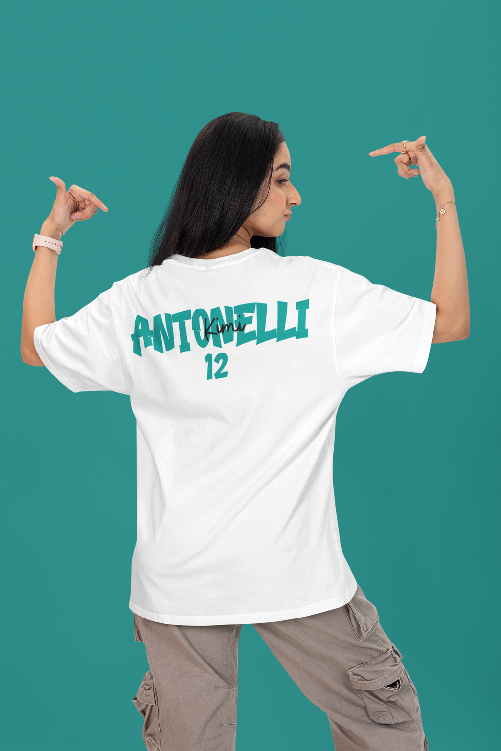 boxbox Oversized T-shirt Kimi Antonelli 12
