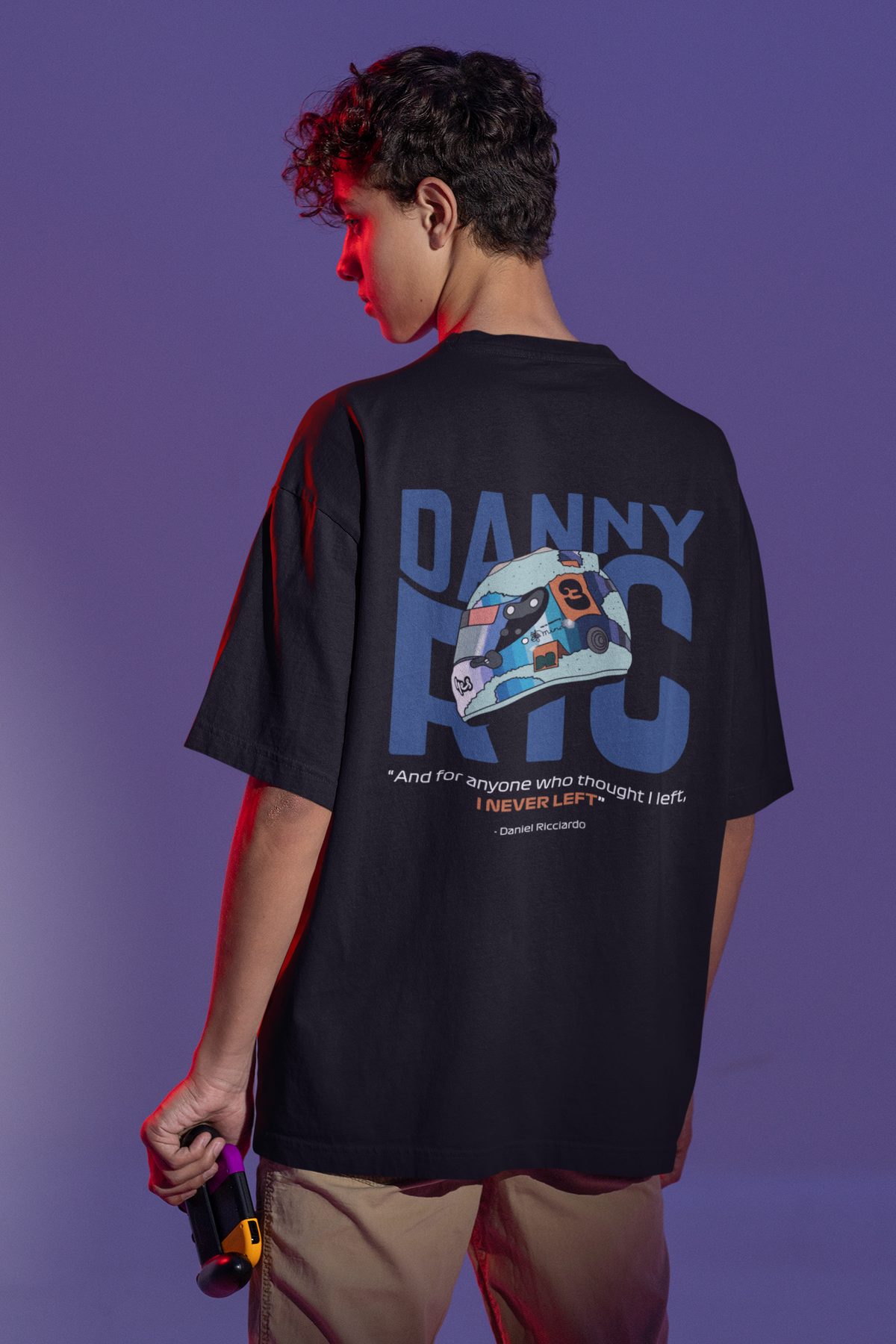 Danny Ric Formula 1 Oversized T-shirt