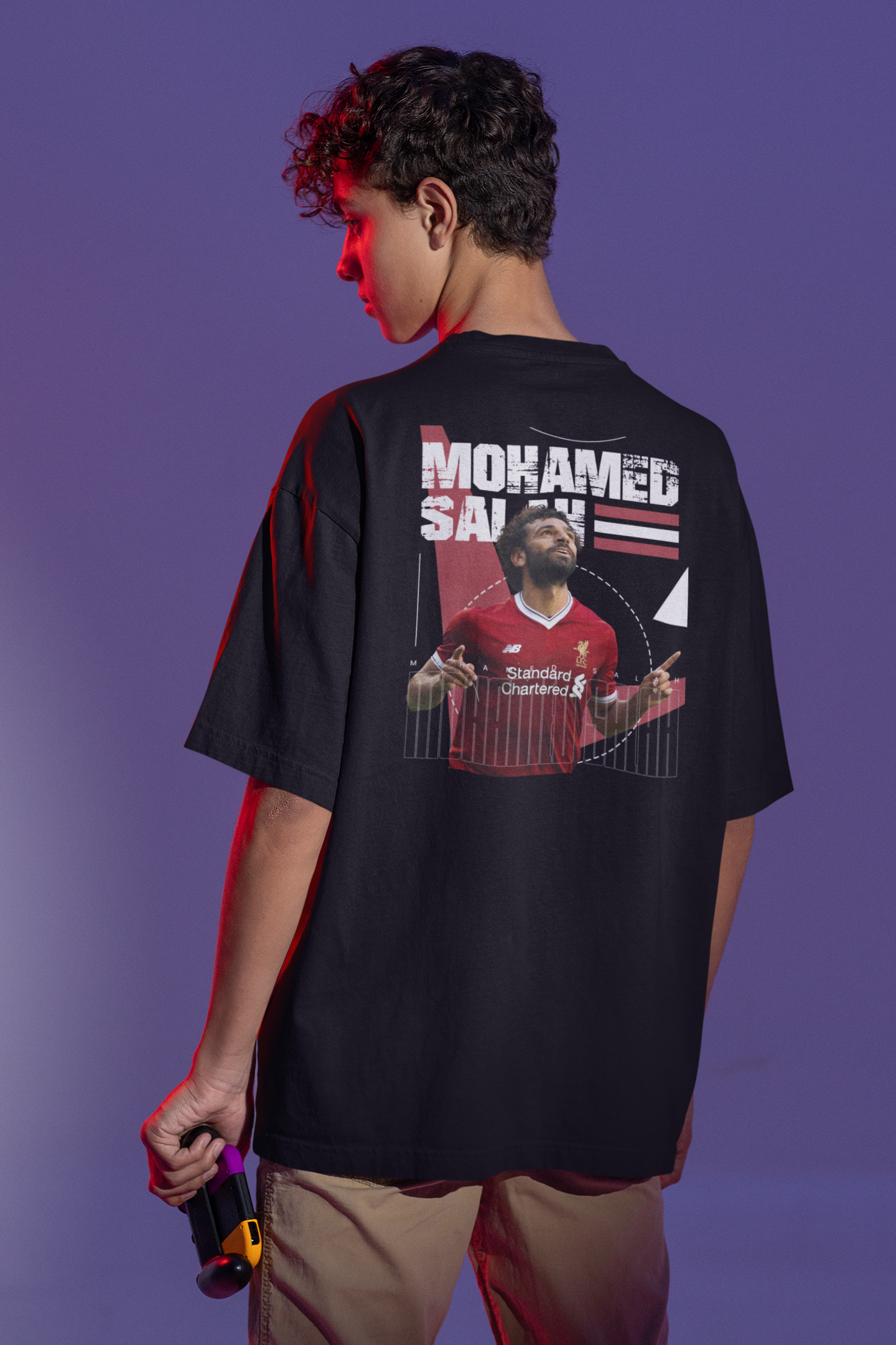 Mohamed Salah Oversized Tshirt