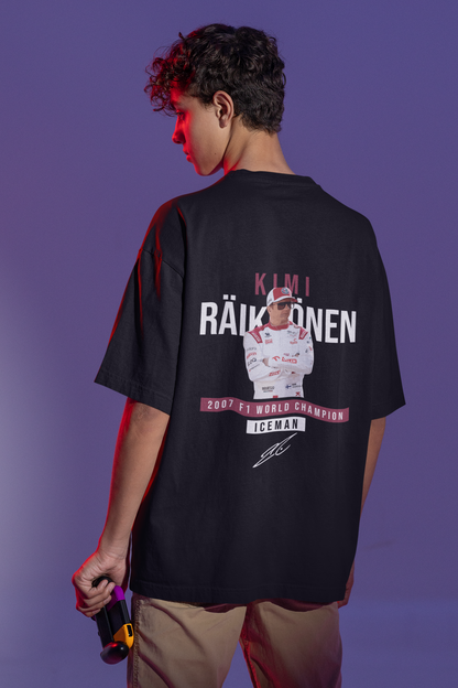 boxbox Oversized T-shirt Kimi Räikkönen