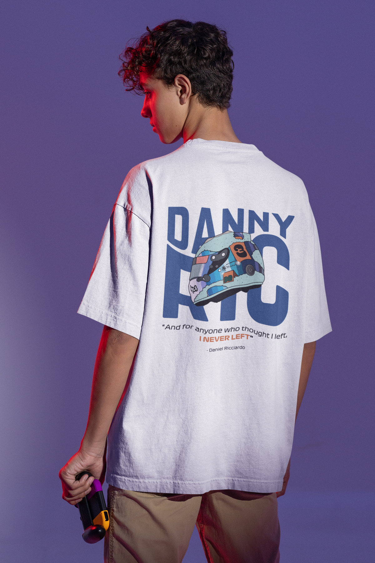 Danny Ric Formula 1 Oversized T-shirt