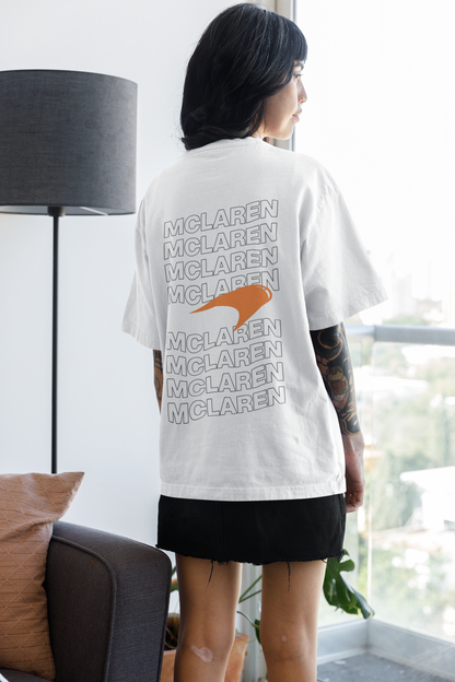 boxbox Oversized T-shirt Mclaren Logo