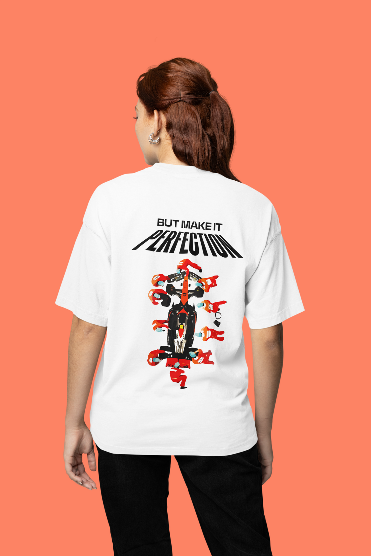 Mclaren Pitstop Formula 1 Oversized T-shirt