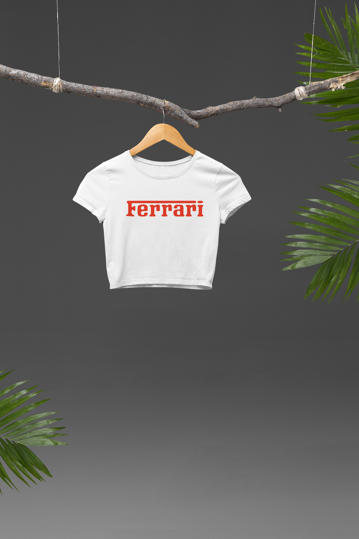 Formula 1 Ferrari Crop T-Shirt